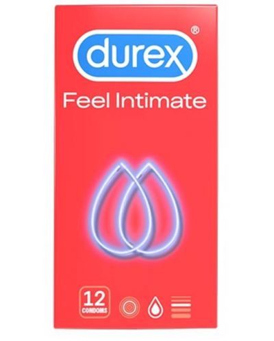 Feel Intimate Презервативи, 12 броя, Durex - 1