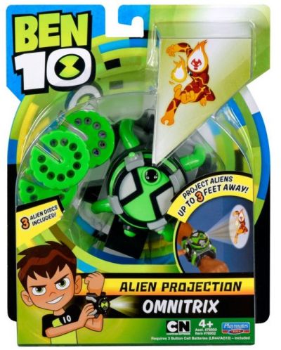 Детска играчка Ben 10 - Omnitrix, с проектор - 1