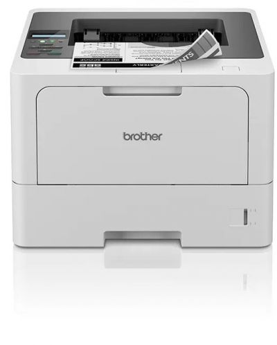 Принтер Brother - HL-L5210DW, лазерен, бял - 1