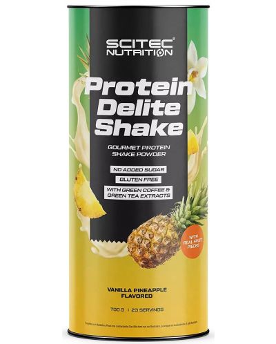 Protein Delite Shake, ананас и ванилия, 700 g, Scitec Nutrition - 1