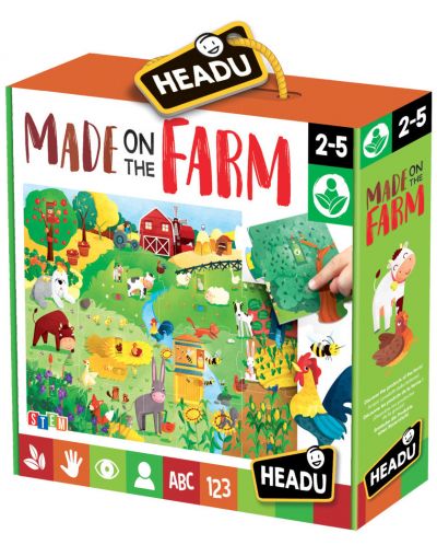Забавана игра Headu - Произведено във фермата - 1