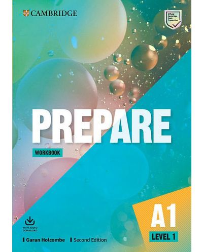 Prepare! Level 1 Workbook with Audio Download (2nd edition) / Английски език - ниво 1: Учебна тетрадка с аудио - 1