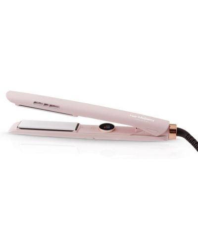 Преса за коса Hair Majesty - HM-4030, 230°C, турмалиново покритие, розова - 1
