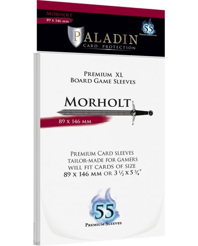 Протектори за карти Paladin - Morholt 89 x 146 (55 бр.) - 1