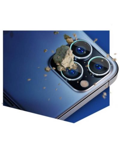 Стъклен протектор 3mk - Lens Protection Pro, iPhone 12 Pro, сребрист - 2