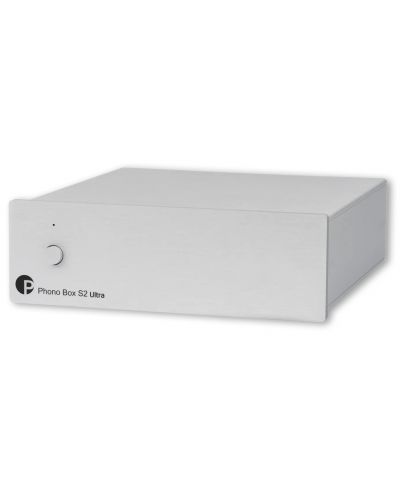 Предусилвател за грамофон Pro-Ject - Phono Box S2 Ultra, сребрист - 1