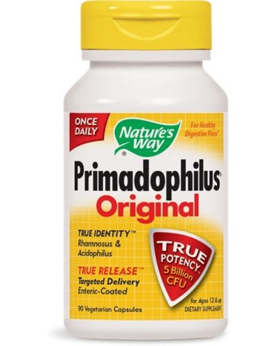 Primadophilus Original, 90 растителни капсули, Nature's Way - 1