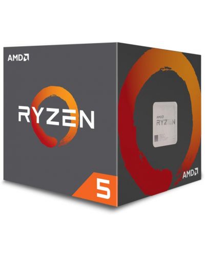 Процесор AMD - Ryzen 5 1600, 6-cores, 3.60GHz, 16MB - 1