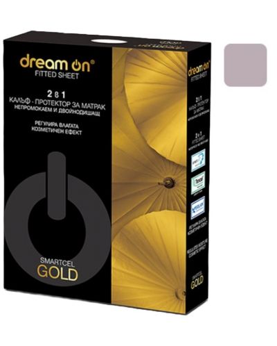 Протектор за матрак Dream On - Smartcel Gold, екрю - 1