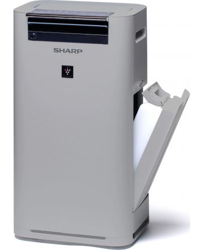 Пречиствател за въздух Sharp - UA-HG50E-L, HEPA, 46 dB, сив - 2