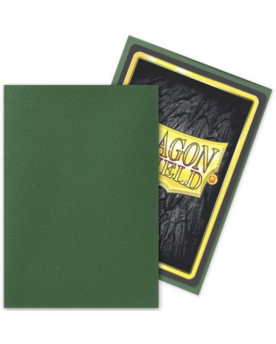 Протектори за карти Dragon Shield Sleeves - Small Matte Forest Green (60 бр.) - 3