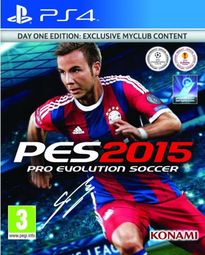 Pro Evolution Soccer 2015 - Day One Edition (PS4) - 1