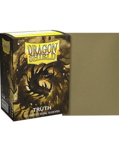 Протектори за карти Dragon Shield Dual Sleeves - Matte Truth (100 бр.) - 2