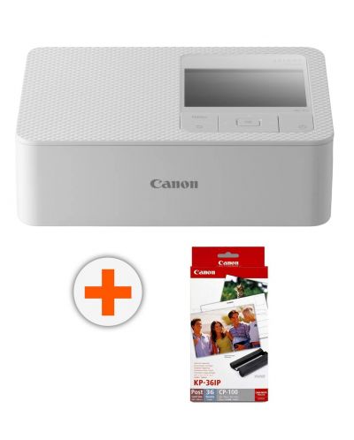 Принтер Canon - SELPHY CP1500, бял - 1