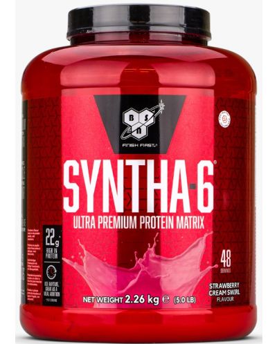 Syntha-6, ягода, 2300 g, BSN - 1