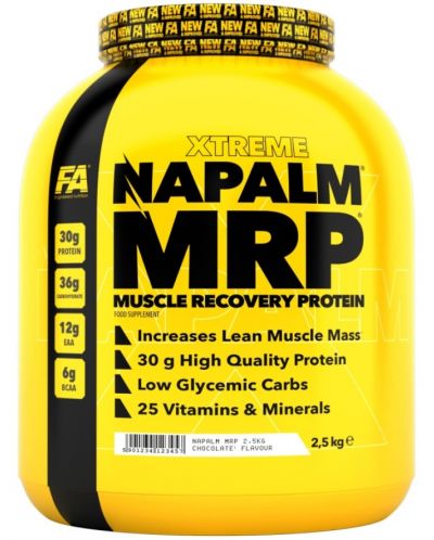 Xtreme Napalm MRP, фъстъчено масло, 2.5 kg, FA Nutrition - 1