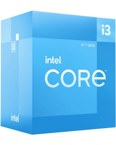 Процесор Intel - Core i3-12100F, 4-cores, 4.3GHz, 12MB, Box - 1