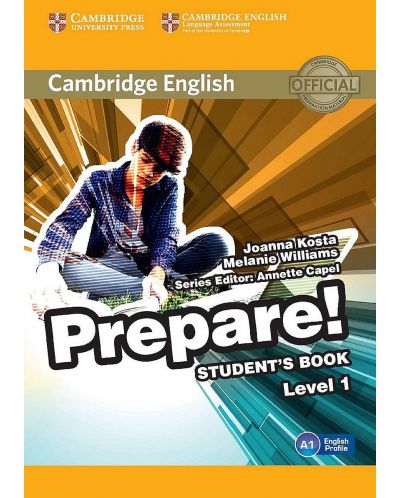 Cambridge English Prepare! Level 1 Student's Book / Английски език - ниво 1: Учебник - 1