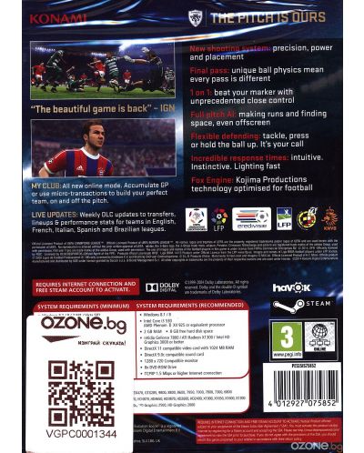 Pro Evolution Soccer 2015 - Day One Edition (PC) - 4