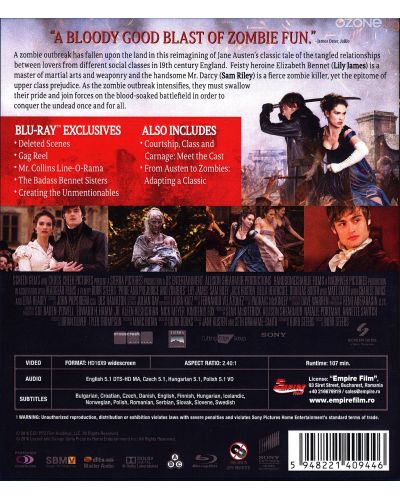 Гордост и предразсъдъци и зомбита (Blu-Ray) - 3