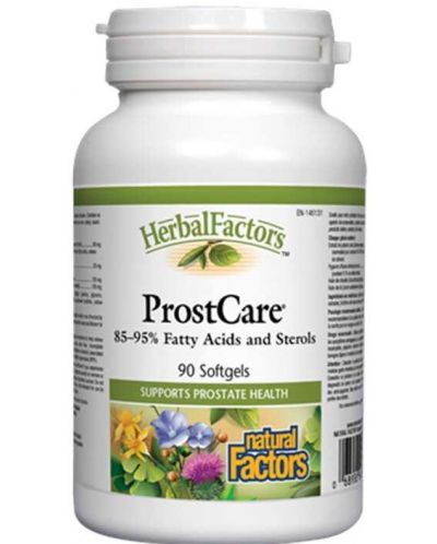 ProstCare, 360 mg, 90 капсули, Natural Factors - 1