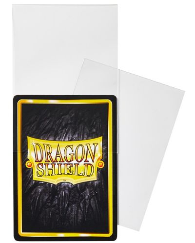 Протектори за карти Dragon Shield Perfect Fit Sleeves - Small Clear (100 бр.) - 3