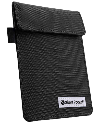 Протектор за автомобилен ключ Silent Pocket - черен - 1