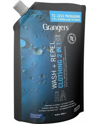 Препарат 2 в 1  Grangers - Wash & Repel Clothing, 1l - 1