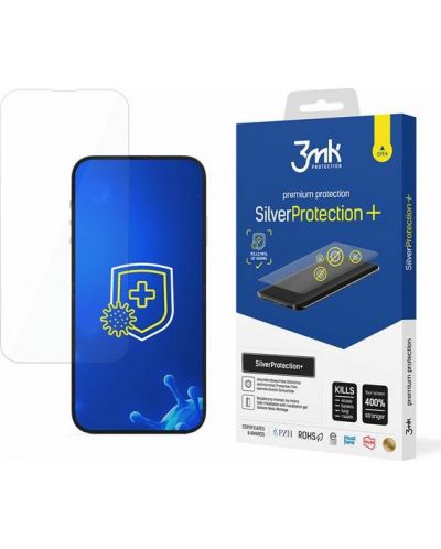 Стъклен протектор 3mk - SilverProtection Plus, iPhone 14/14 Pro - 1