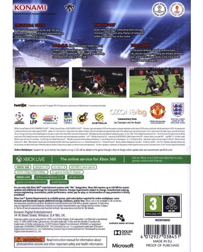 Pro Evolution Soccer 2014 (Xbox 360) - 4