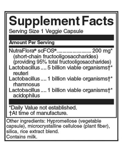 L. Reuteri Plus, 30 растителни капсули, Swanson - 2
