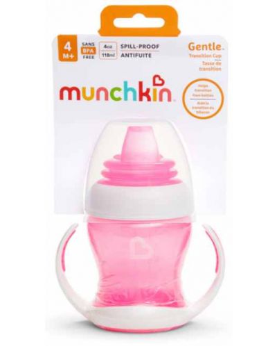 Преходна чаша Munchkin - 118 ml, Розова - 5