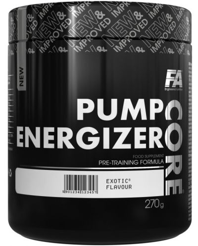 Core Pump Energizer, екзотични плодове, 270 g, FA Nutrition - 1