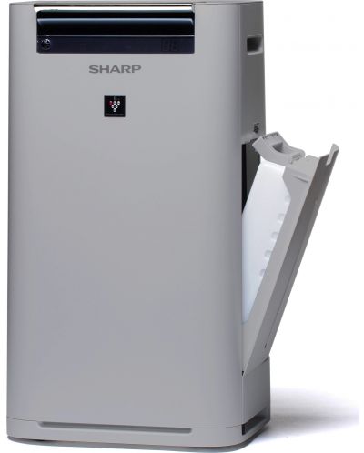 Пречиствател за въздух Sharp - UA-HG60E-L, HEPA, 53 dB, сив - 3