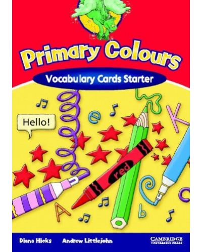 Primary Colours Starter: Английски език - ниво Pre-A1 (карти-речник) - 1