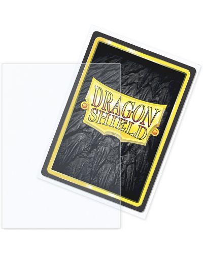 Протектори за карти Dragon Shield Standard Size Sleeves - Matte Clear Outer (100 бр.) - 3