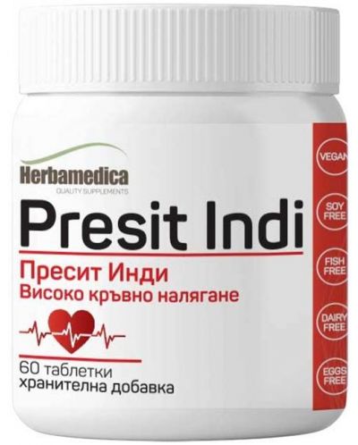 Presit Indi, 60 таблетки, Herbamedica - 1