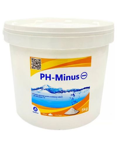 Препарат за регулиране на pH Aquatics - PH-Minus, 5 kg - 1