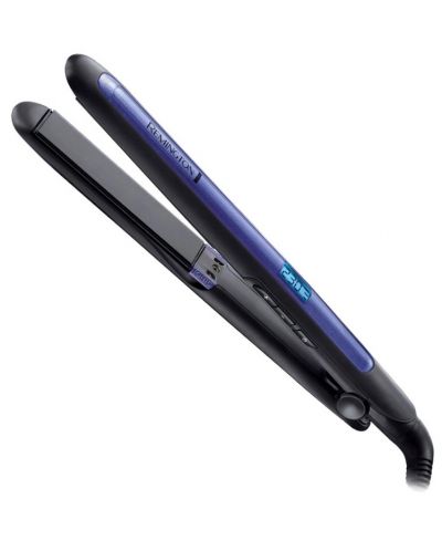 Преса за коса Remington - S7710, 230°C, керамично покритие, синя - 1