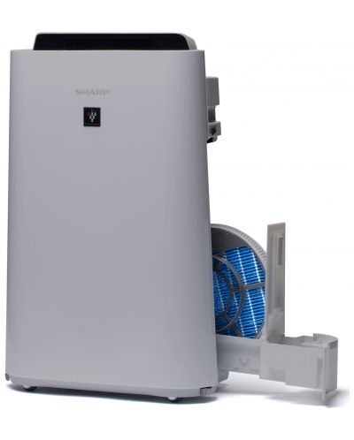 Пречиствател за въздух Sharp - UA-HD40E-L, HEPA, 47 dB, сив - 4