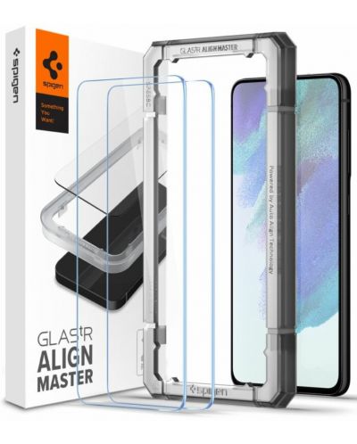 Стъклени протектори Spigen - Glas.tR Align Master, Galaxy S21 FE 5G, 2 броя - 1