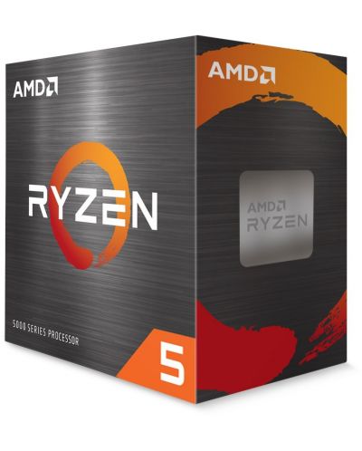 Процесор AMD - Ryzen 5 5600X, 6-cores, 4.6GHz, 35MB, MPK - 3