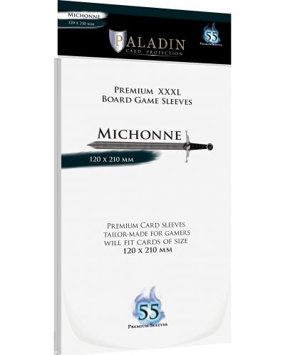 Протектори за карти Paladin - Michonne 120 x 210 (55 бр.) - 1