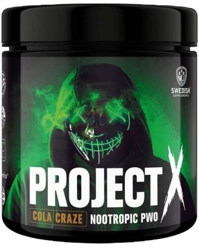 Project X, cola craze, 320 g, Swedish Supplements - 1