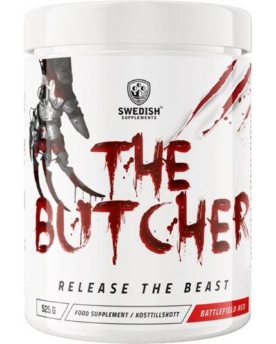 The Butcher, battlefield red, 525 g, Swedish Supplements - 1