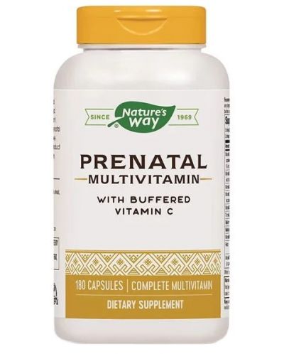 Prenatal Multivitamin, 180 капсули, Nature's Way - 1