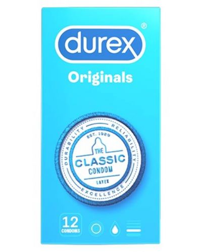 Originals Classic Презервативи, 12 броя, Durex - 1