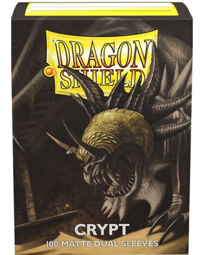 Протектори за карти Dragon Shield Dual Crypt Sleeves - Matte (100 бр.) - 1