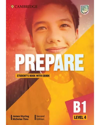 Prepare! Level 4 Student's Book with eBook (2nd edition) / Английски език - ниво 4: Учебник с код - 1