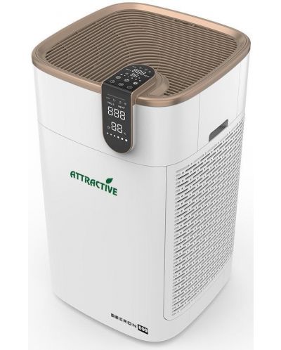Пречиствател за въздух Oberon - 800, HEPA, 66 dB, бял - 2